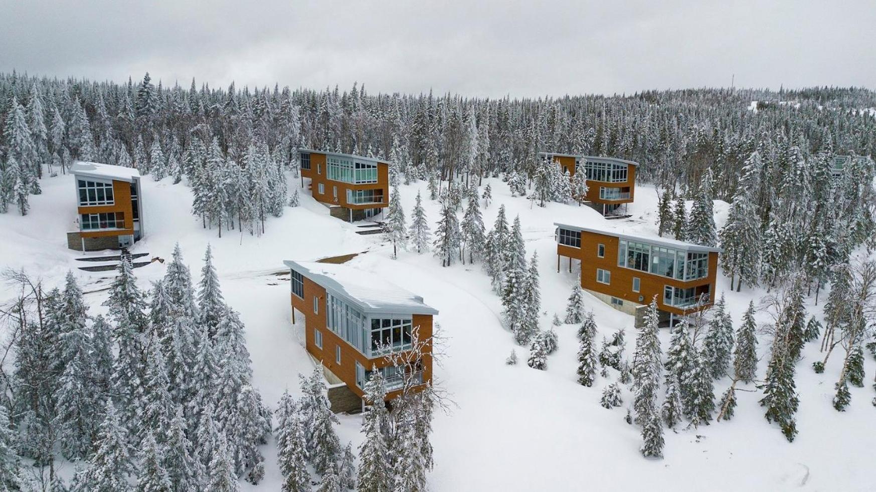 Les Chalets Du Massif De Charlevoix بيتيت ريفري ساينت فرانكويس المظهر الخارجي الصورة