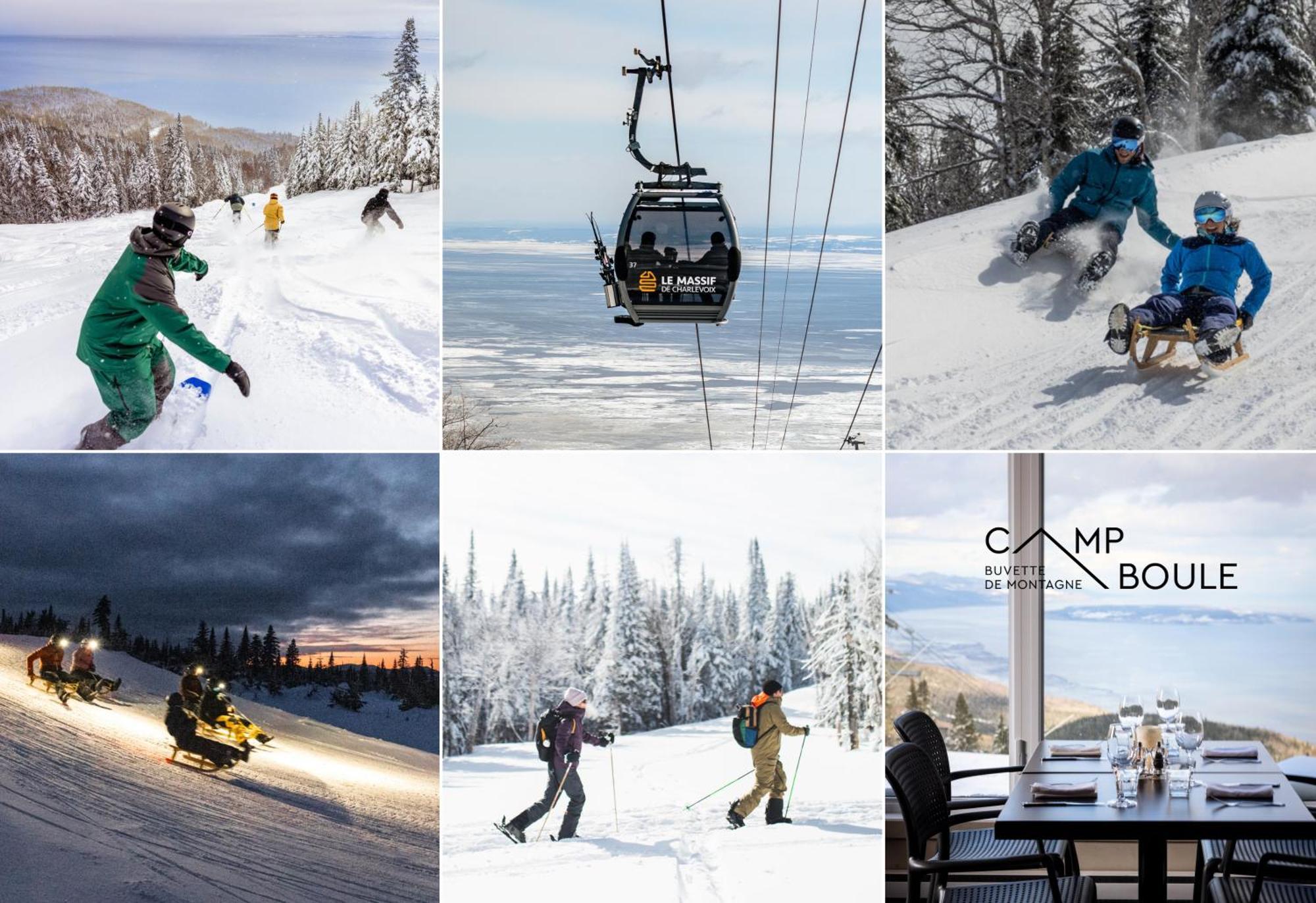 Les Chalets Du Massif De Charlevoix بيتيت ريفري ساينت فرانكويس المظهر الخارجي الصورة
