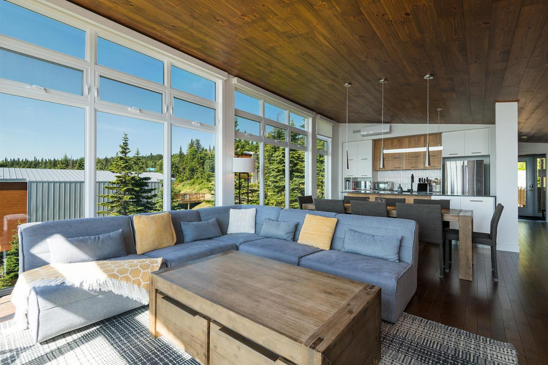 Les Chalets Du Massif De Charlevoix بيتيت ريفري ساينت فرانكويس المظهر الخارجي الصورة