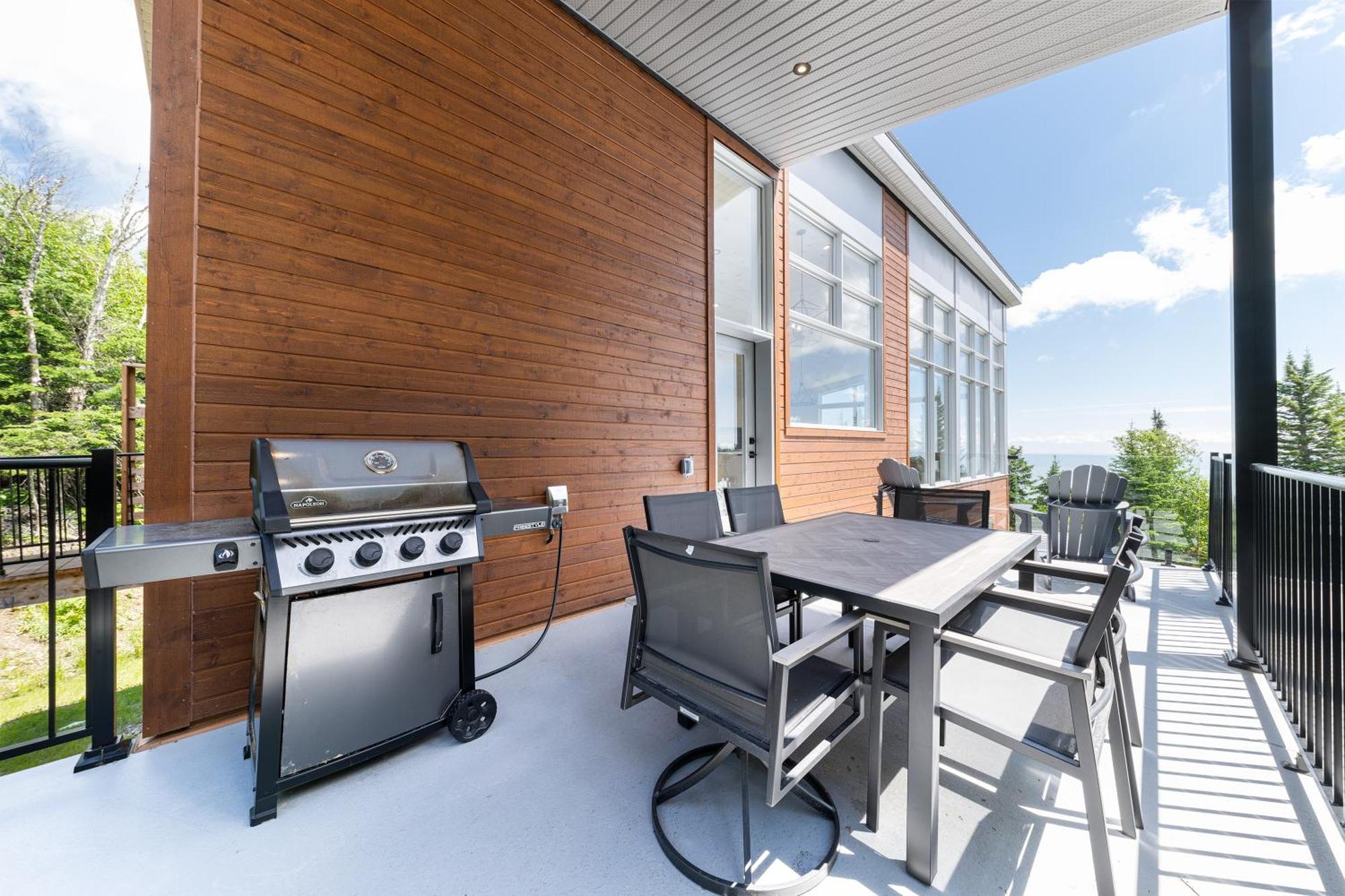 Les Chalets Du Massif De Charlevoix بيتيت ريفري ساينت فرانكويس الغرفة الصورة