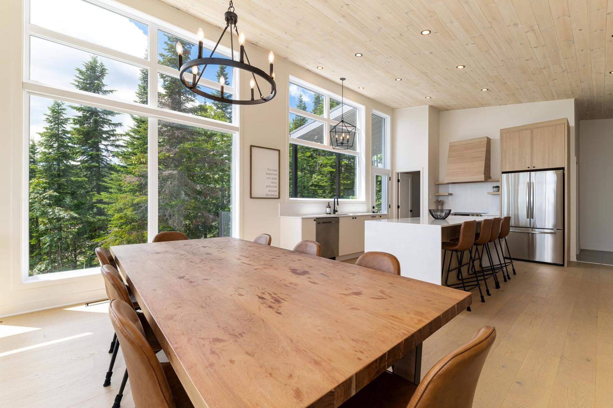 Les Chalets Du Massif De Charlevoix بيتيت ريفري ساينت فرانكويس الغرفة الصورة