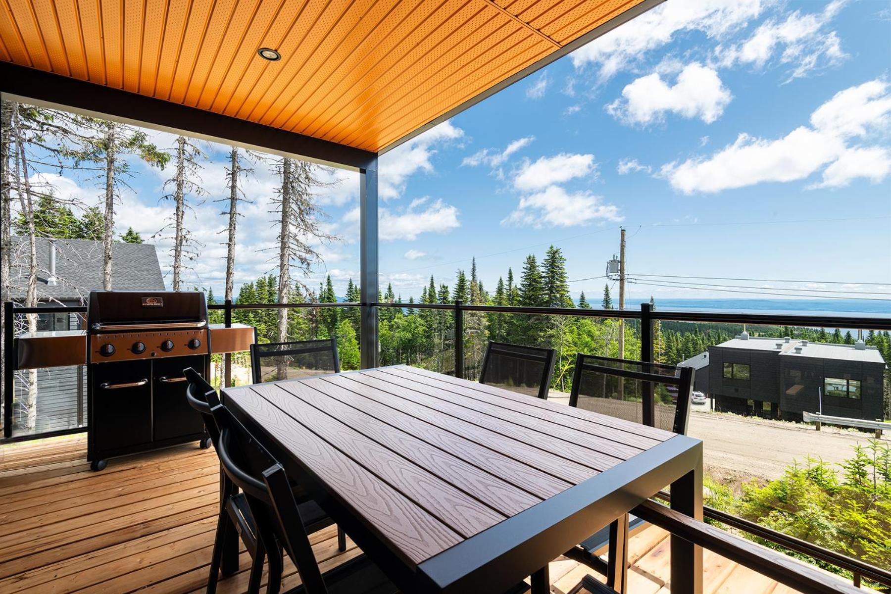 Les Chalets Du Massif De Charlevoix بيتيت ريفري ساينت فرانكويس الغرفة الصورة