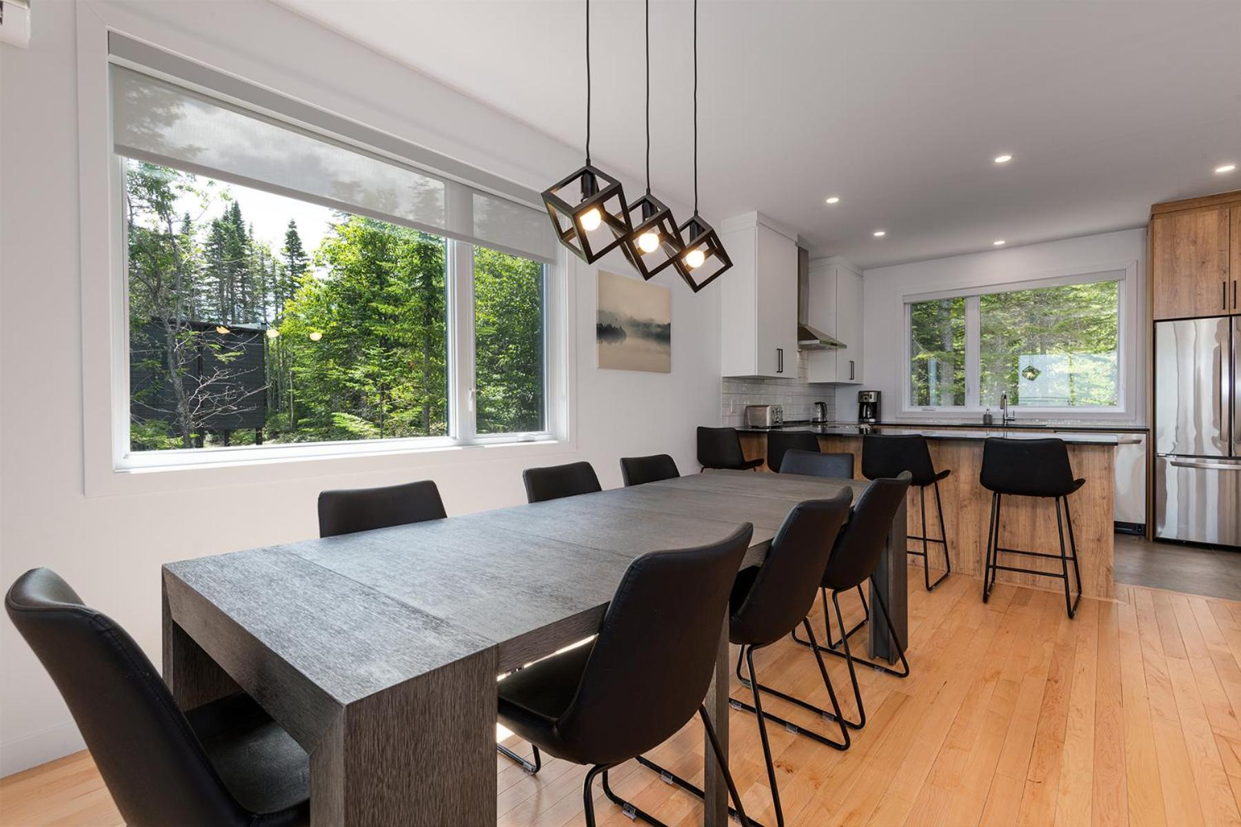 Les Chalets Du Massif De Charlevoix بيتيت ريفري ساينت فرانكويس الغرفة الصورة