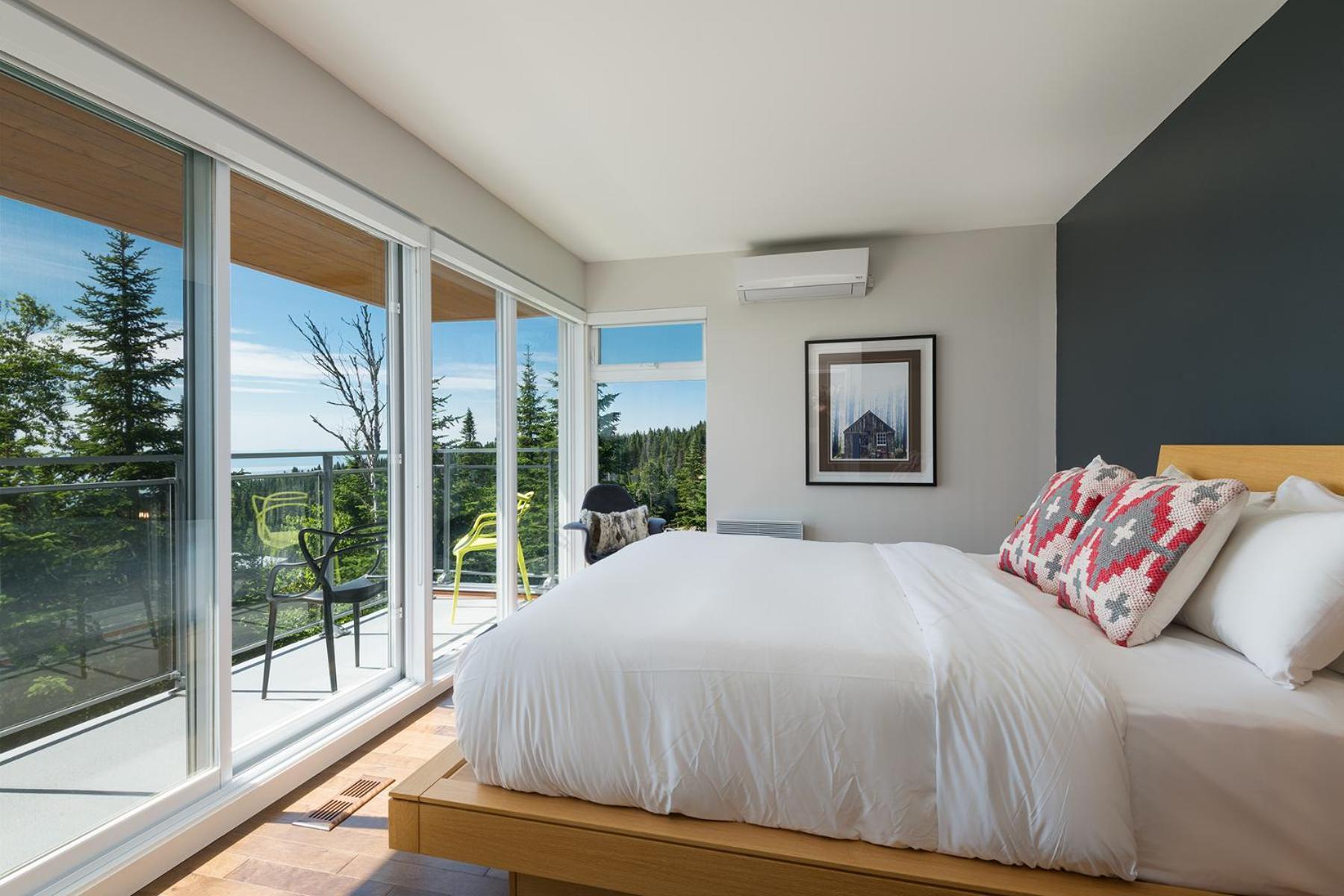 Les Chalets Du Massif De Charlevoix بيتيت ريفري ساينت فرانكويس الغرفة الصورة