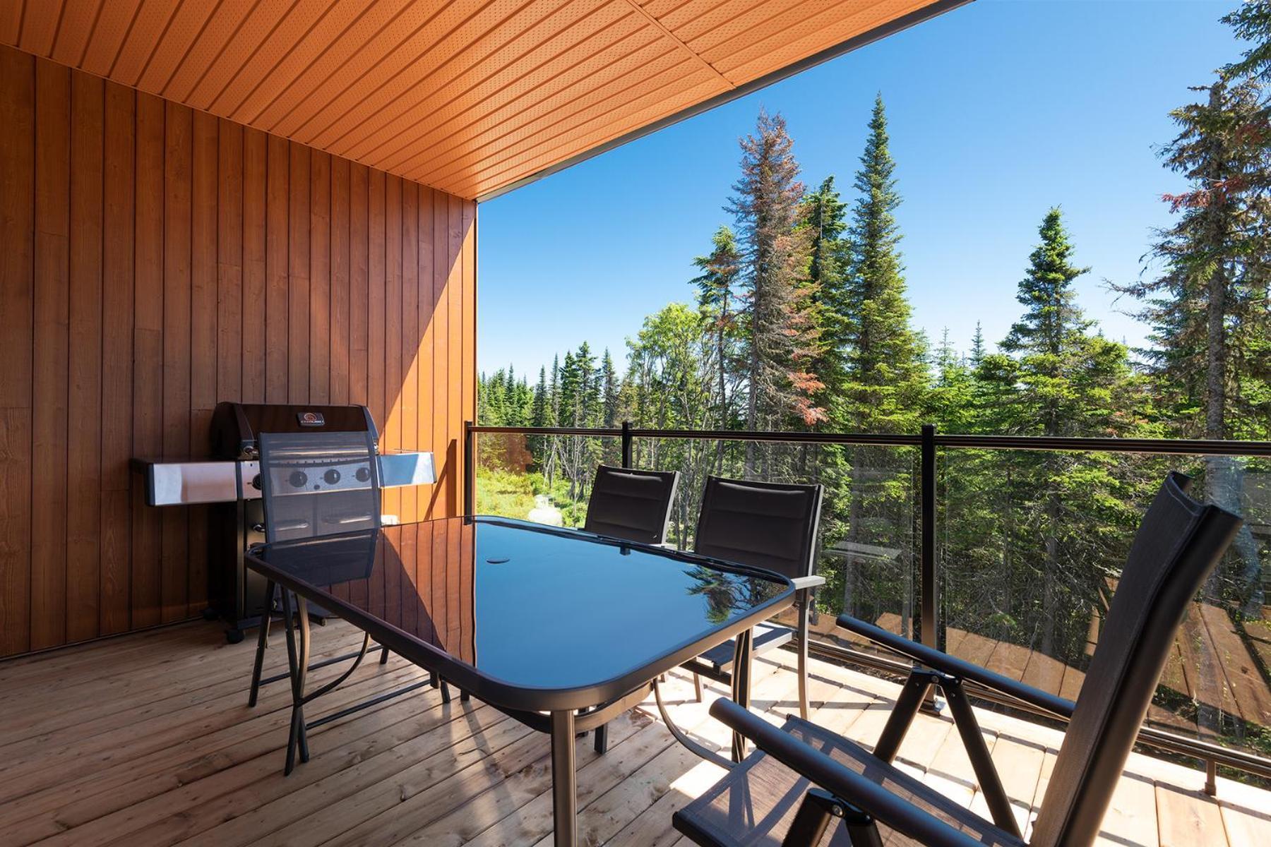Les Chalets Du Massif De Charlevoix بيتيت ريفري ساينت فرانكويس الغرفة الصورة