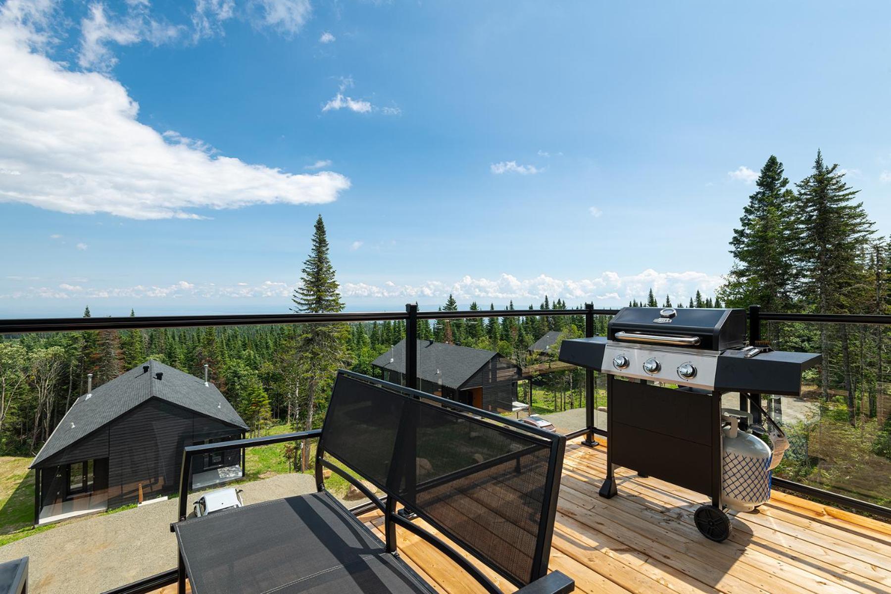 Les Chalets Du Massif De Charlevoix بيتيت ريفري ساينت فرانكويس الغرفة الصورة