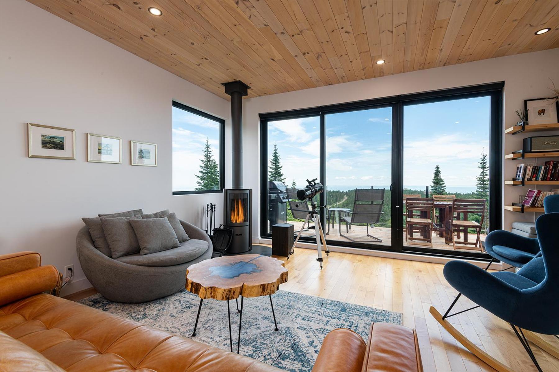 Les Chalets Du Massif De Charlevoix بيتيت ريفري ساينت فرانكويس المظهر الخارجي الصورة
