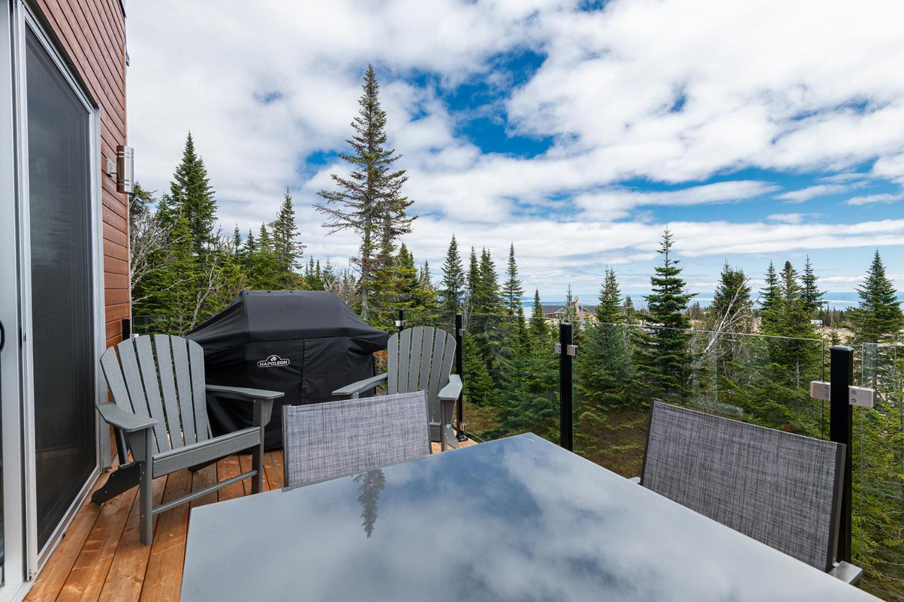 Les Chalets Du Massif De Charlevoix بيتيت ريفري ساينت فرانكويس الغرفة الصورة