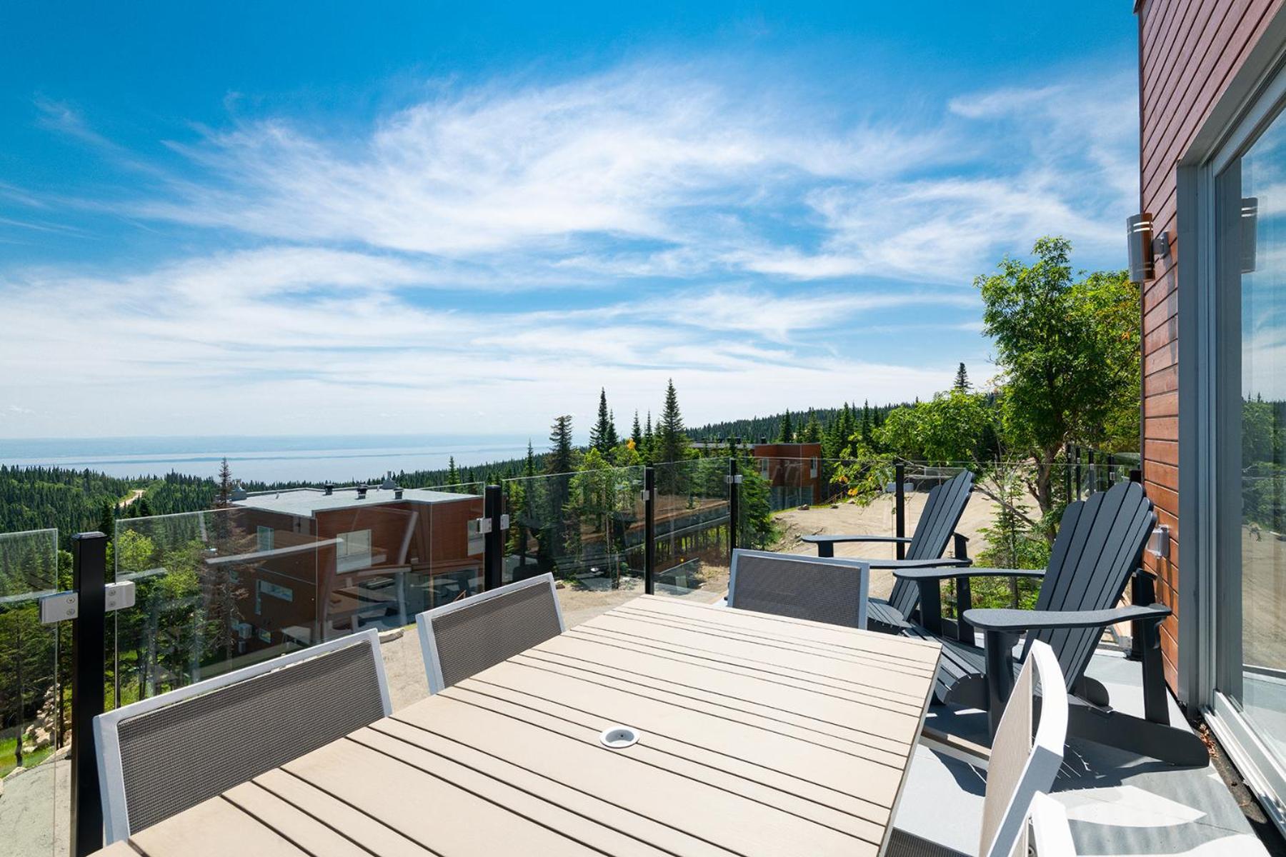 Les Chalets Du Massif De Charlevoix بيتيت ريفري ساينت فرانكويس الغرفة الصورة