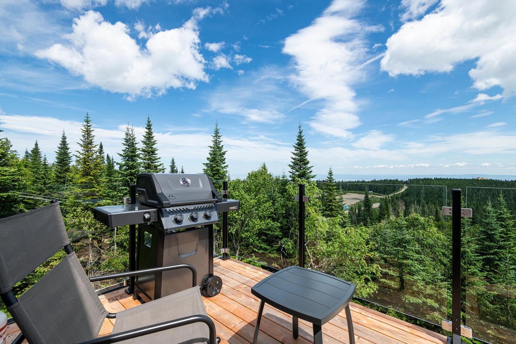 Les Chalets Du Massif De Charlevoix بيتيت ريفري ساينت فرانكويس الغرفة الصورة